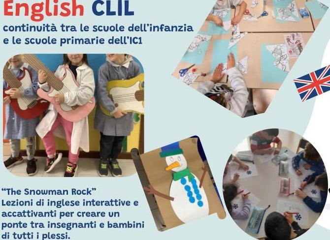 Laboratori CLIL in lingua inglese: continuità infanzia-primaria